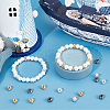 SUNNYCLUE 60Pcs 3 Colors Brass Spacer Beads KK-SC0003-98-4