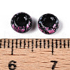 3/0 Baking Paint Glass Beads GLAA-G118-02G-3