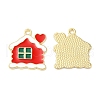 Christmas Alloy Enamel Pendants ENAM-D050-13C-02G-1