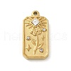 304 Stainless Steel Pendants STAS-I322-39G-01-1