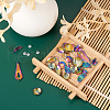 Cheriswelry 32Pcs 8 Style Rainbow Color 304 Stainless Steel Stud Earring Findings FIND-CW0001-20-6