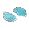 Natural Blue Agate Pendants G-NH0006-01K-2