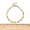 304 Stainless Steel Link Bracelets BJEW-Z132-01G-5