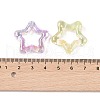 UV Plating Transparent Acrylic Beads OACR-Z020-21B-3