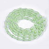 Transparent Glass Beads Strands GLAA-T009-004C-2