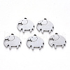 Tarnish Resistant 201 Stainless Steel Charms STAS-N092-75-2