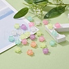 200Pcs Luminous Acrylic Beads TACR-YW0001-24-7