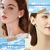 Beebeecraft 6 Pairs 2 Style Shell Pearl Ball Stud Earrings EJEW-BBC0001-34-5