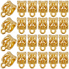 SOFPLATE 160Pcs Tibetan Style Alloy Tube Bails FIND-SP0001-76B-1