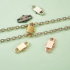 5 Colors Adjustable Alloy Chain Buckles PALLOY-TA0001-91-RS-16
