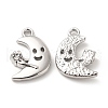 Rack Plating Alloy Rhinestone Pendants FIND-G044-11P-1