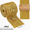 Gorgecraft 4.6~5 Yards Ethnic Style Polyester Jacquard Ribbon for Sewing Decoration OCOR-GF0003-96A-2