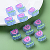 Transparent Acrylic Beads X-MACR-S374-03B-04-6