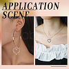 WADORN 30Pcs 6 Colors Alloy Charms PALLOY-WR0001-15-7
