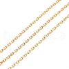 PVD Vacuum Plating 304 Stainless Steel Cable Chains CHS-D033-03G-02-1