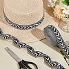   10 Yards Polyester Jacquard Arrow Ribbon OCOR-PH0004-16-5