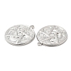 304 Stainless Steel Pendants STAS-Z041-41P-2