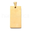 Christmas Ion Plating(IP) 304 Stainless Steel Pendants STAS-Z098-39G-3