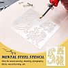 Stainless Steel Cutting Dies Stencils DIY-WH0279-006-4