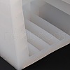 Faceted Stripe-shaped Cube Candle Food Grade Silicone Molds DIY-D071-08-6