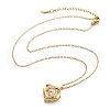 304 Stainless Steel Necklaces for Women NJEW-R015-04G-4