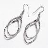 Tarnish Resistant 304 Stainless Steel Dangle Earrings EJEW-G155-03A-1
