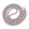 Baking Painted Pearlized Glass Pearl Round Bead Strands HY-Q330-8mm-81-5