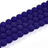 Transparent Glass Beads Strands GLAA-T032-T8mm-MD15-1