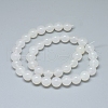 Natural White Agate Beads Strands G-D0005-27-10mm-2
