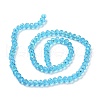 Electroplate Glass Beads Strands EGLA-A034-T8mm-L03-2