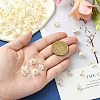80Pcs 8 Styles ABS Plastic Imitation Pearl Pendants KY-CJ0001-95-4