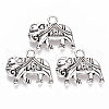 Tibetan Style Alloy Pendants TIBEP-S319-094AS-RS-2