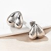 304 Stainless Steel Stud Earrings for Women EJEW-U051-05P-1