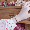GOMAKERER 5 Strands Natural Flower Amazonite Beads Strands G-GO0001-54-6