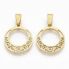 201 Stainless Steel Pendants STAS-N089-09G-1