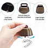 Retro Iron Bell Pendants IFIN-NB0001-29-2