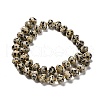 Natural Dalmatian Jasper Beads Strands G-P573-A63-10x6mm-3