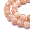 Natural Sunstone Beads Strands G-F715-106C-3