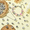 60Pcs 15 Styles Tibetan Style Alloy European Beads FIND-YW0005-07-6