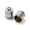 201 Stainless Steel Cord Ends STAS-S167-01G-P-2