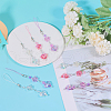 9Pcs 3 Colors Acrylic Mobile Straps HJEW-GO00075-4