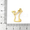 304 Stainless Steel Pendants STAS-R137-01G-Y-3