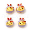 Rack Plating Alloy Enamel European Beads ENAM-M048-11MG-A-5