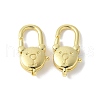 Brass Lobster Claw Clasps KK-F893-12G-01-1