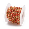Brass Round Link Chains KK-D368-01G-B-3