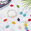 SUNNYCLUE 2 Strands Dyed Synthetic Turquoise Beads Strands G-SC0002-92-4