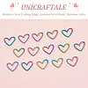 Unicraftale 15Pcs 201 Stainless Steel Linking Rings STAS-UN0056-87-5