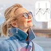 Unicraftale 60Pcs 2 Size 304 Stainless Steel Stud Earring Finding STAS-UN0054-97-6
