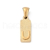 304 Stainless Steel Pendants STAS-Z120-03U-G-1