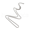 304 Stainless Steel Ball Chain Necklaces NJEW-JN02912-01-1